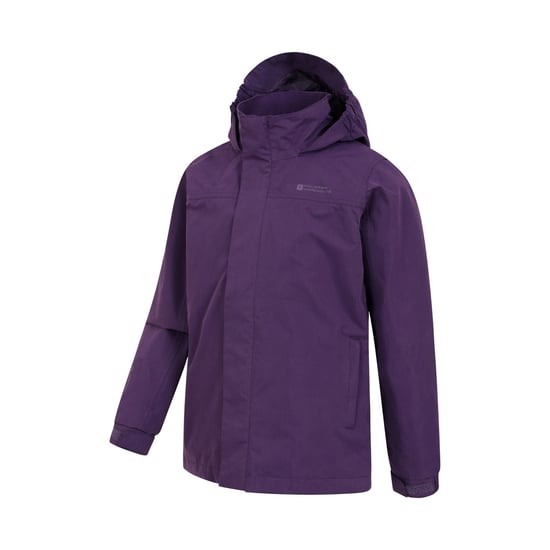 Mountain Warehouse Waterdichte zonnejack voor kinderen (Bes) - Image 4