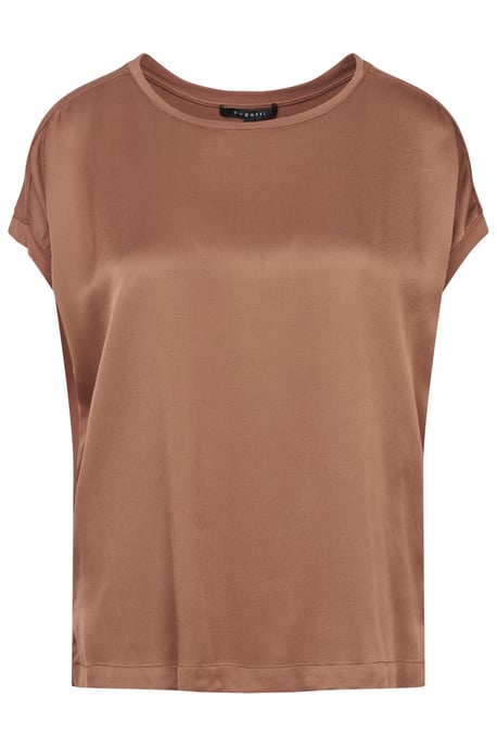 Bugatti Damen T-shirt in zachte materiaalmix - Image 3