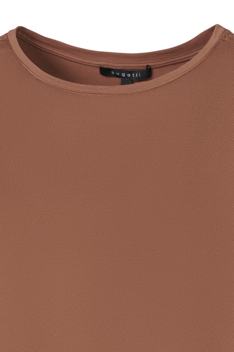 Bugatti Damen T-shirt in zachte materiaalmix - Image 5