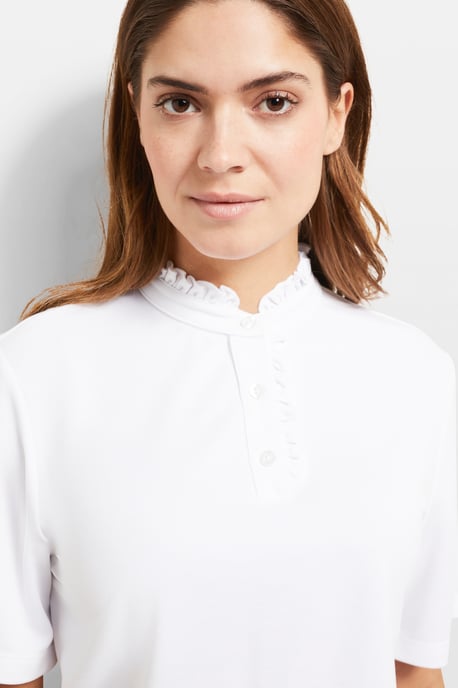 Bugatti Damen T-shirt met ruches - Image 4