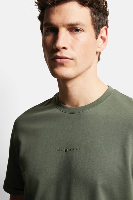 Bugatti Herren T-shirt met discrete bugatti-opdruk - Image 4