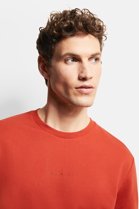 Bugatti Herren T-shirt met discrete bugatti-opdruk - Image 4