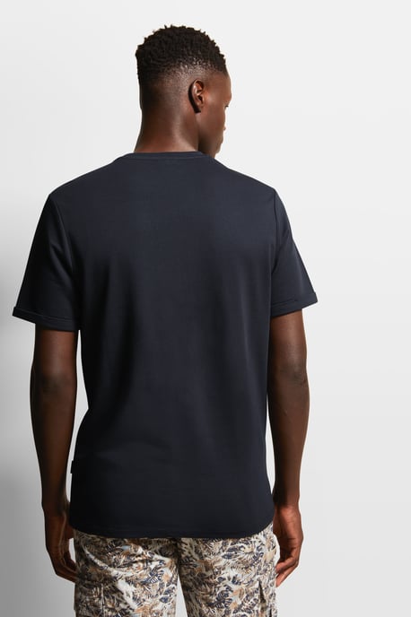 Bugatti Herren T-shirt met discrete bugatti-opdruk - Image 2