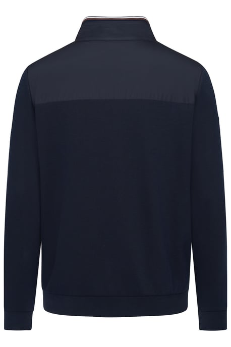 Bugatti Herren Sweatjack met rits en opstaande kraag - Image 5