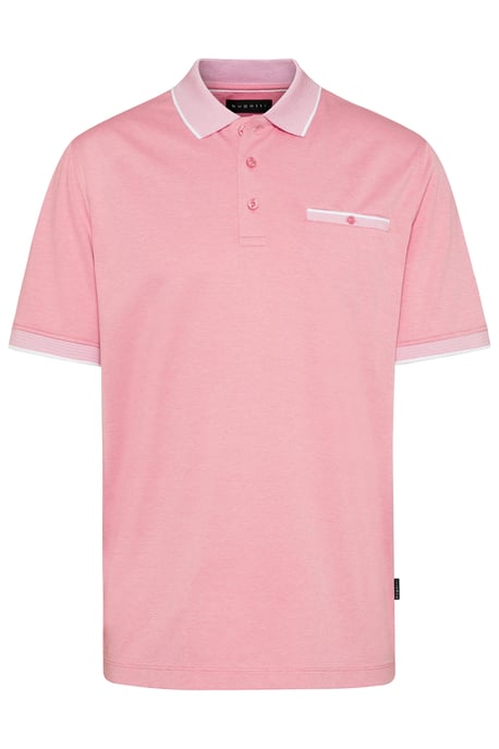 Bugatti Herren Poloshirt met contrasterende strepen - Image 3