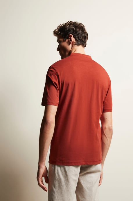Bugatti Herren Poloshirt met opstaande kraag - Image 2