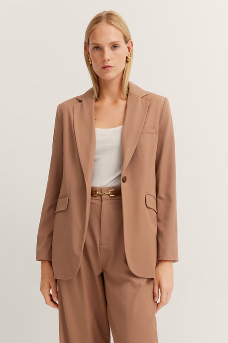 Bugatti Damen Blazer in elastische viscosemix - Image 1