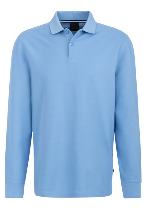 Bugatti Herren Polo met lange mouwen van puur katoen - Image 3