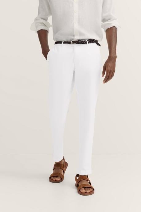 Bugatti Herren Chino met praktische riemlussen - Image 1