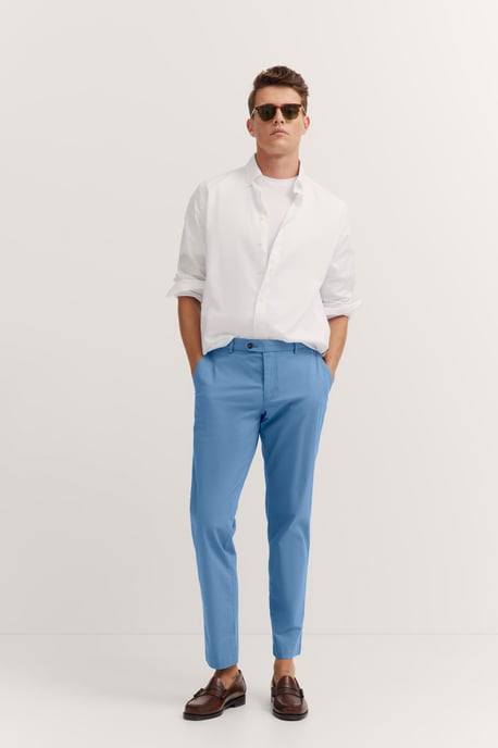 Bugatti Herren Chino met praktische riemlussen - Image 4