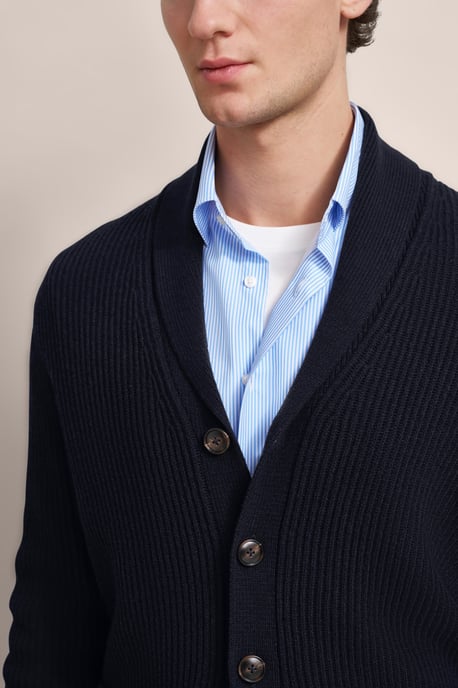 Bugatti Herren Vest met sjaalkraag - Image 4