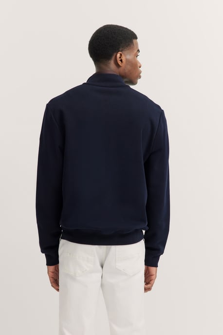 Bugatti Herren Sweatjack met rits en opstaande kraag - Image 2