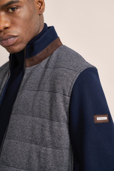 Bugatti Herren Sweatjack van 100% katoen - Image 4