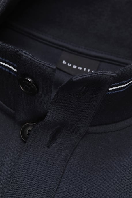 Bugatti Herren Sweater met college kraag - Image 5