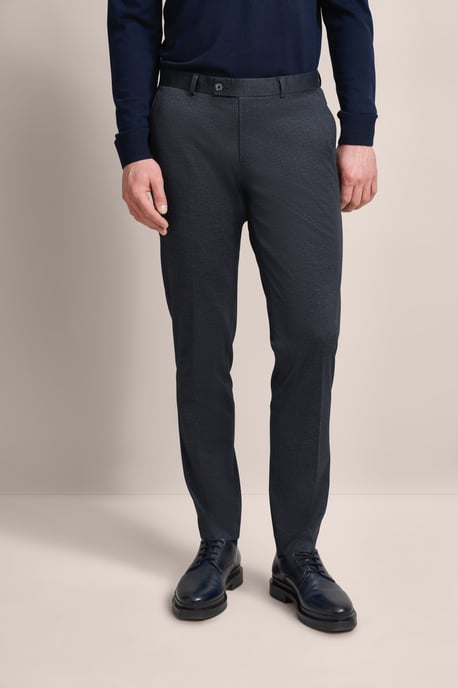 Bugatti Herren Geplooide broek met stretchfunctie - Image 1