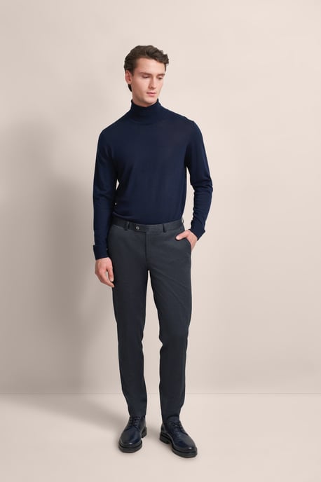 Bugatti Herren Geplooide broek met stretchfunctie - Image 4