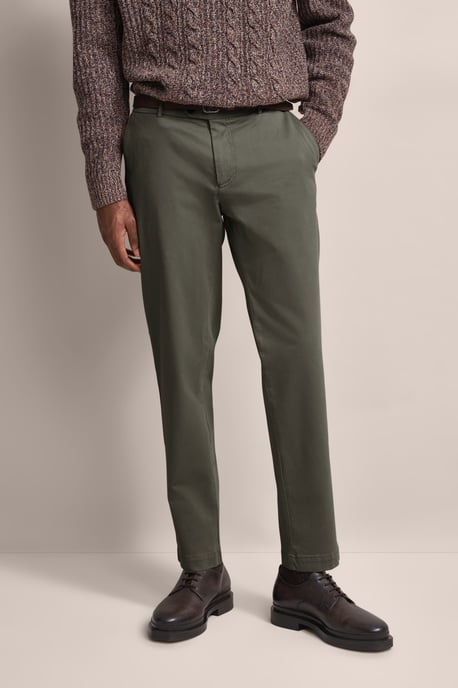 Bugatti Herren Casual broek van een katoen-elastaanmix - Image 1