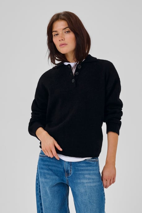 Pullover SivaMW Casual fit black - Image 3