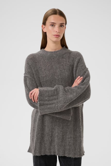 Pullover KBBlake Baggy fit dark grey - Image 3