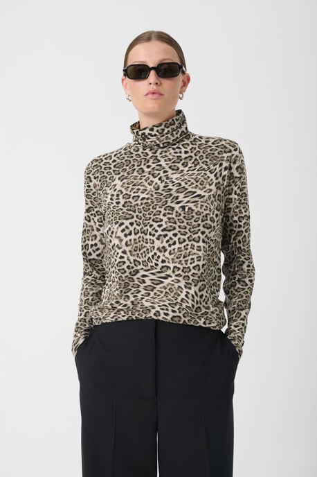 T-shirt met lange mouwen SLHanadi Regular fit animal - Image 2