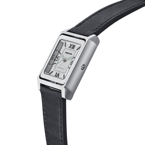 Heritor Automatic Esteban Horloge met Leren Band - Image 3
