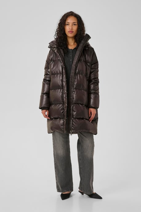 Jas GlossyMW Box fit brown - Image 1