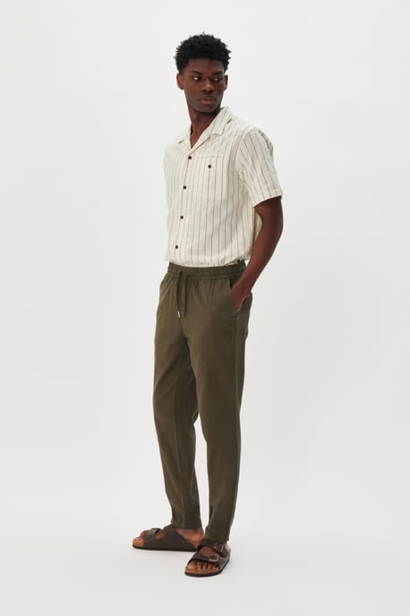 Casual broek MAbarton Regular fit olive - Image 2