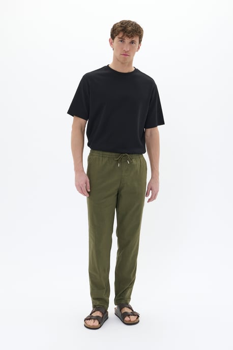Casual broek MAbarton Regular fit olive - Image 3