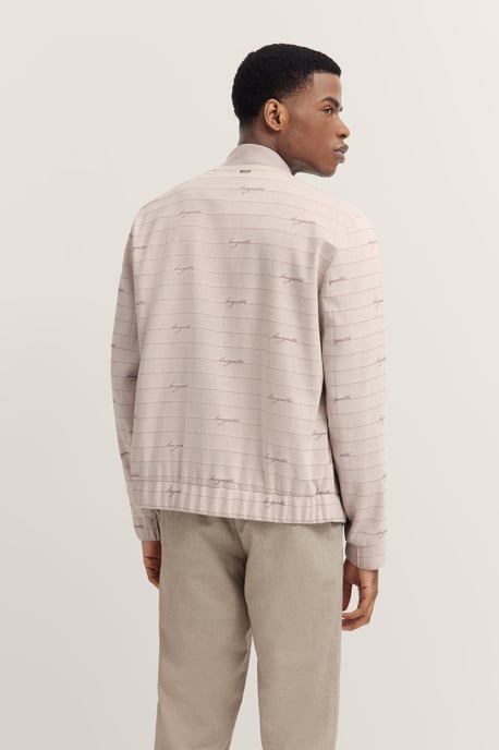 Bugatti Herren Blouson met collage kraag - Image 2