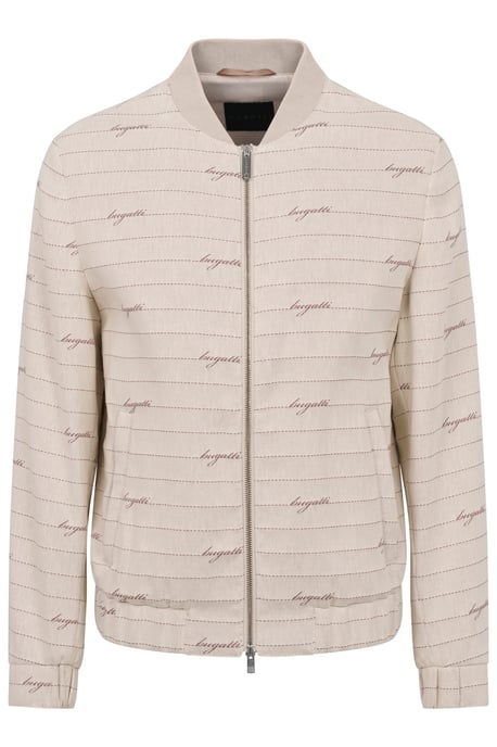 Bugatti Herren Blouson met collage kraag - Image 3