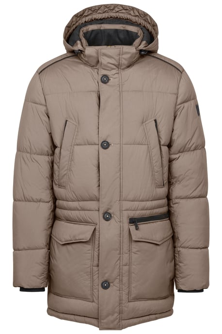 Bugatti Herren Gewatteerde parka met opstaande kraag - Image 1