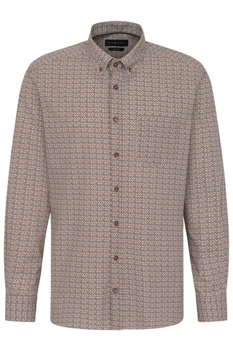 Bugatti Herren Shirt met moderne pasvorm - Image 3