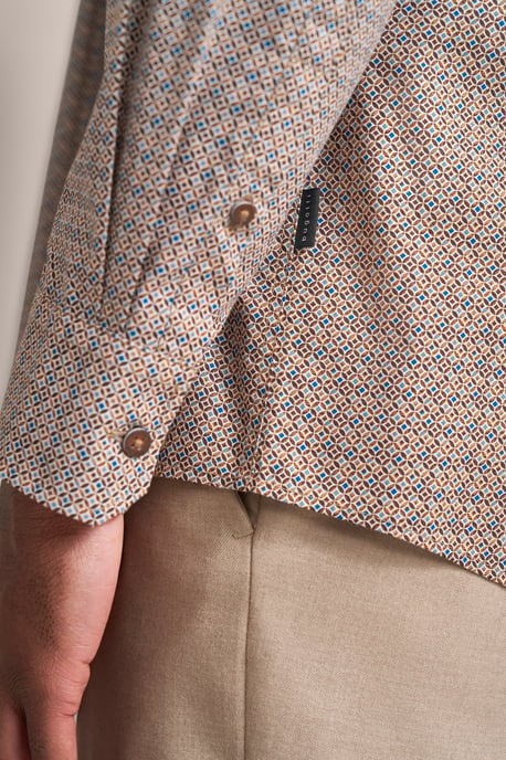 Bugatti Herren Shirt met moderne pasvorm - Image 4