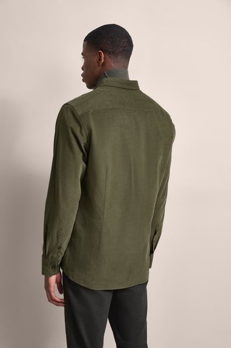 Bugatti Herren Shirt in modern fijn ribfluweel - Image 2