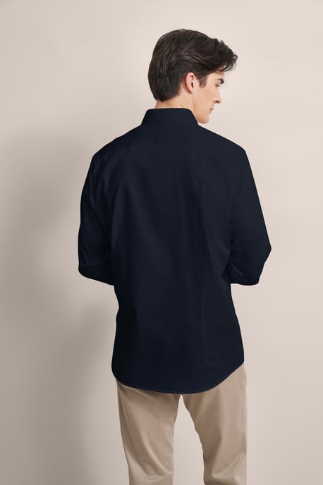 Bugatti Herren Satijnen overhemd met een eenvoudige look - Image 2