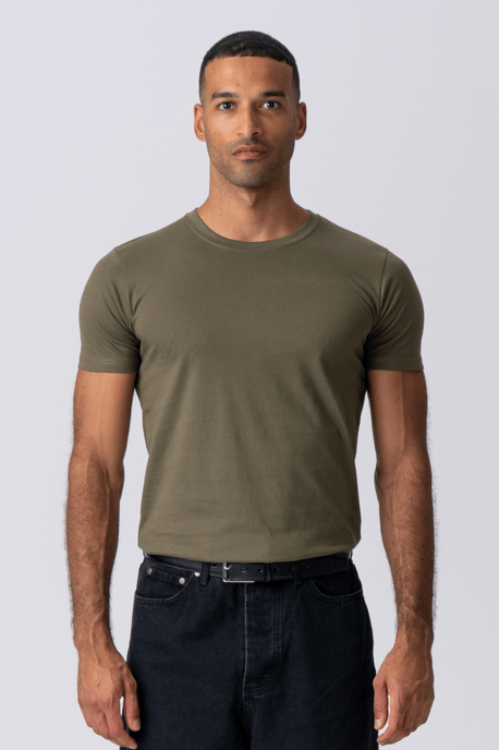 Muscle T-shirt - leger groen - Image 1