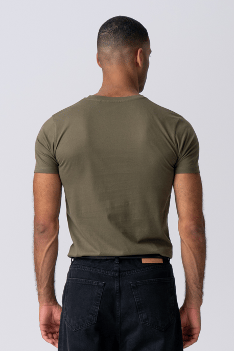 Muscle T-shirt - leger groen - Image 4