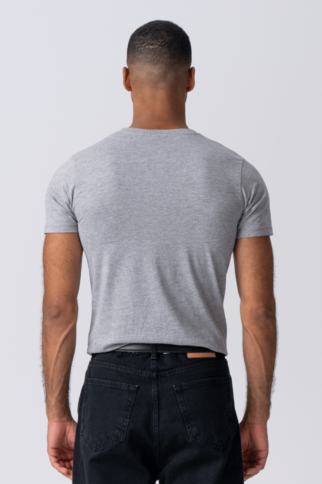 Muscle T-shirt - Lichtgrijs - Image 4