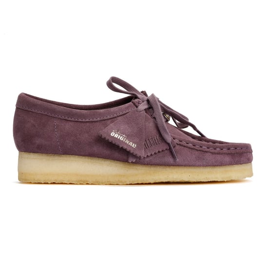 Clarks Originals Wallabee Suede Damesschoenen Paars - Image 5