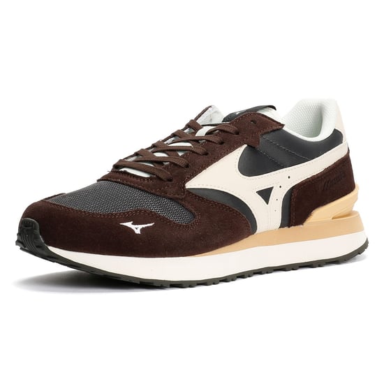 Mizuno RB87 Suede Bruine Sneakers - Image 3