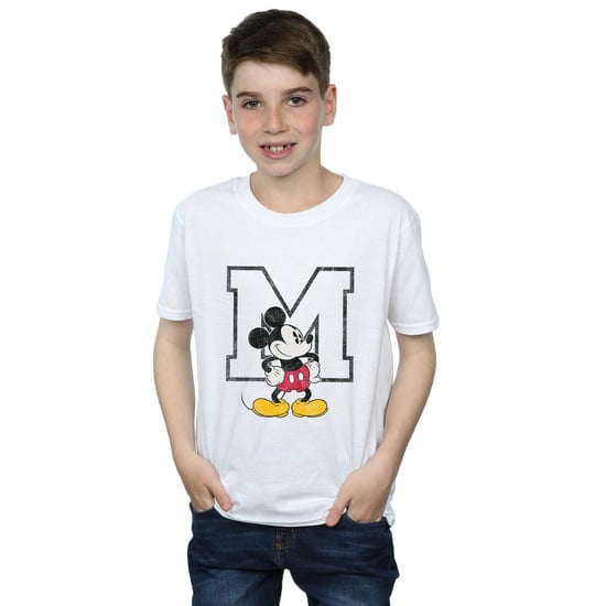 Disney Jongens Mickey Mouse Classic M T-Shirt (Wit) - Image 2