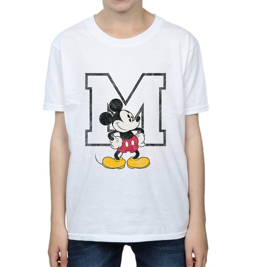Disney Jongens Mickey Mouse Classic M T-Shirt (Wit) - Image 3