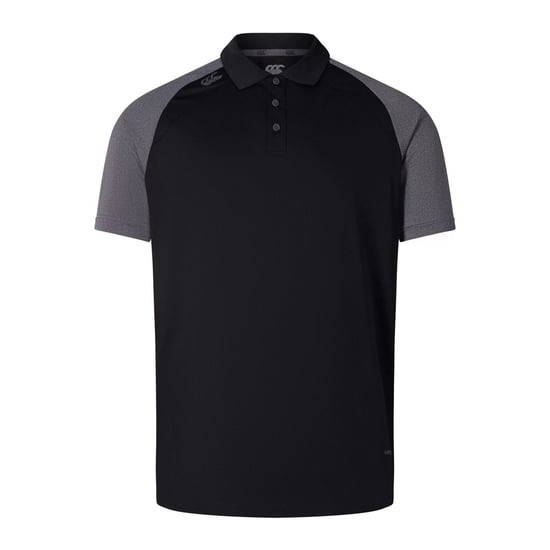 Canterbury Heren Elite Polo Shirt (Zwart/Magneetgrijs) - Image 1
