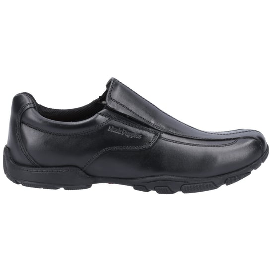 Hush Puppies Jongens Elijah leren schoolschoenen (Zwart) - Image 1