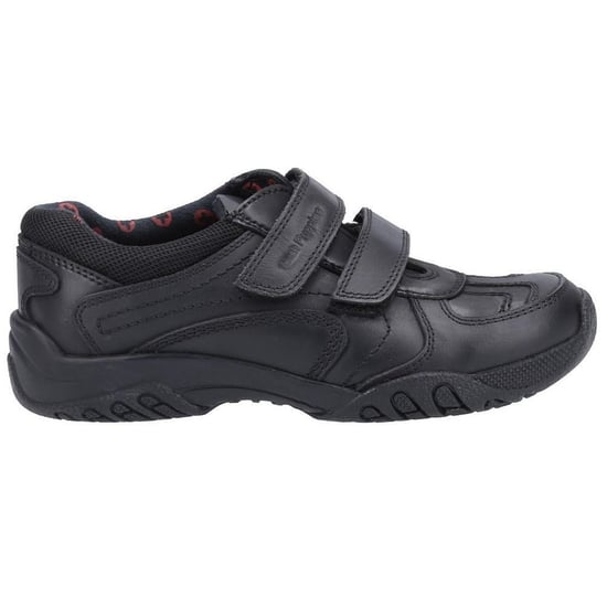 Hush Puppies Jongens Jezza 2 Leren Schoolschoenen (Zwart) - Image 1
