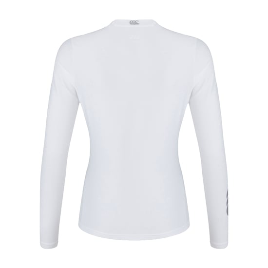 Canterbury Dames Thermoreg Langsleeve Base Layer Top (Wit) - Image 2