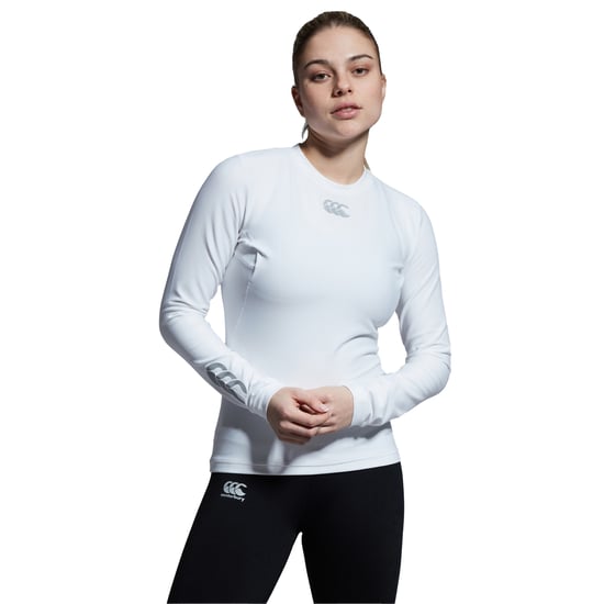 Canterbury Dames Thermoreg Langsleeve Base Layer Top (Wit) - Image 3