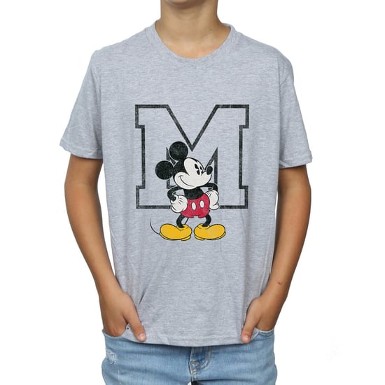 Disney Jongens Mickey Mouse Classic M T-Shirt (Sportgrijs) - Image 3