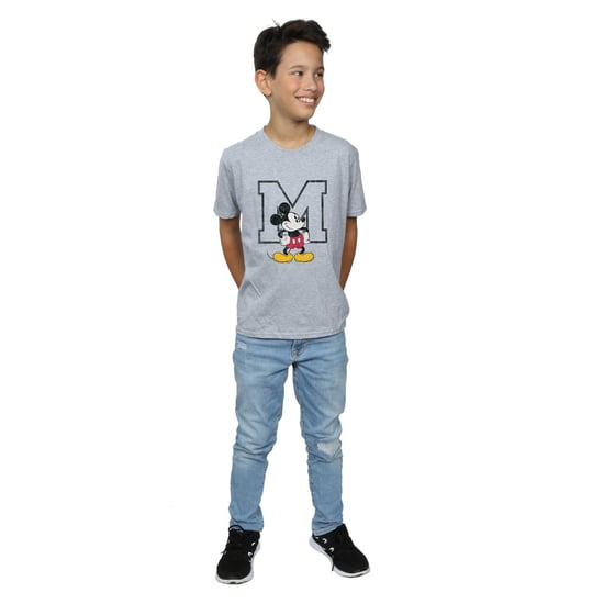 Disney Jongens Mickey Mouse Classic M T-Shirt (Sportgrijs) - Image 4