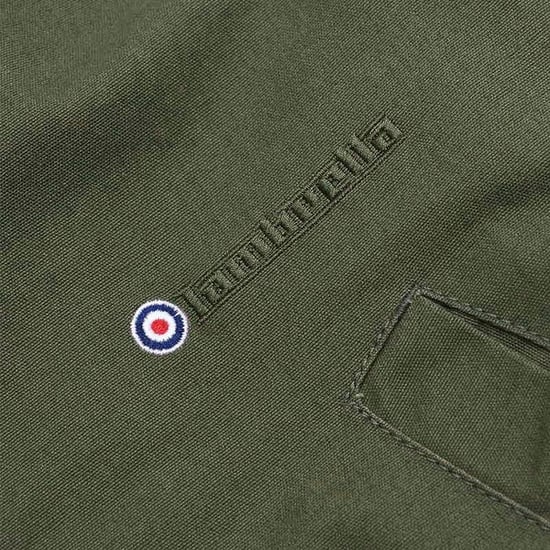 Lambretta Heren Sherpa gevoerde Parka (Kaki Groen) - Image 4